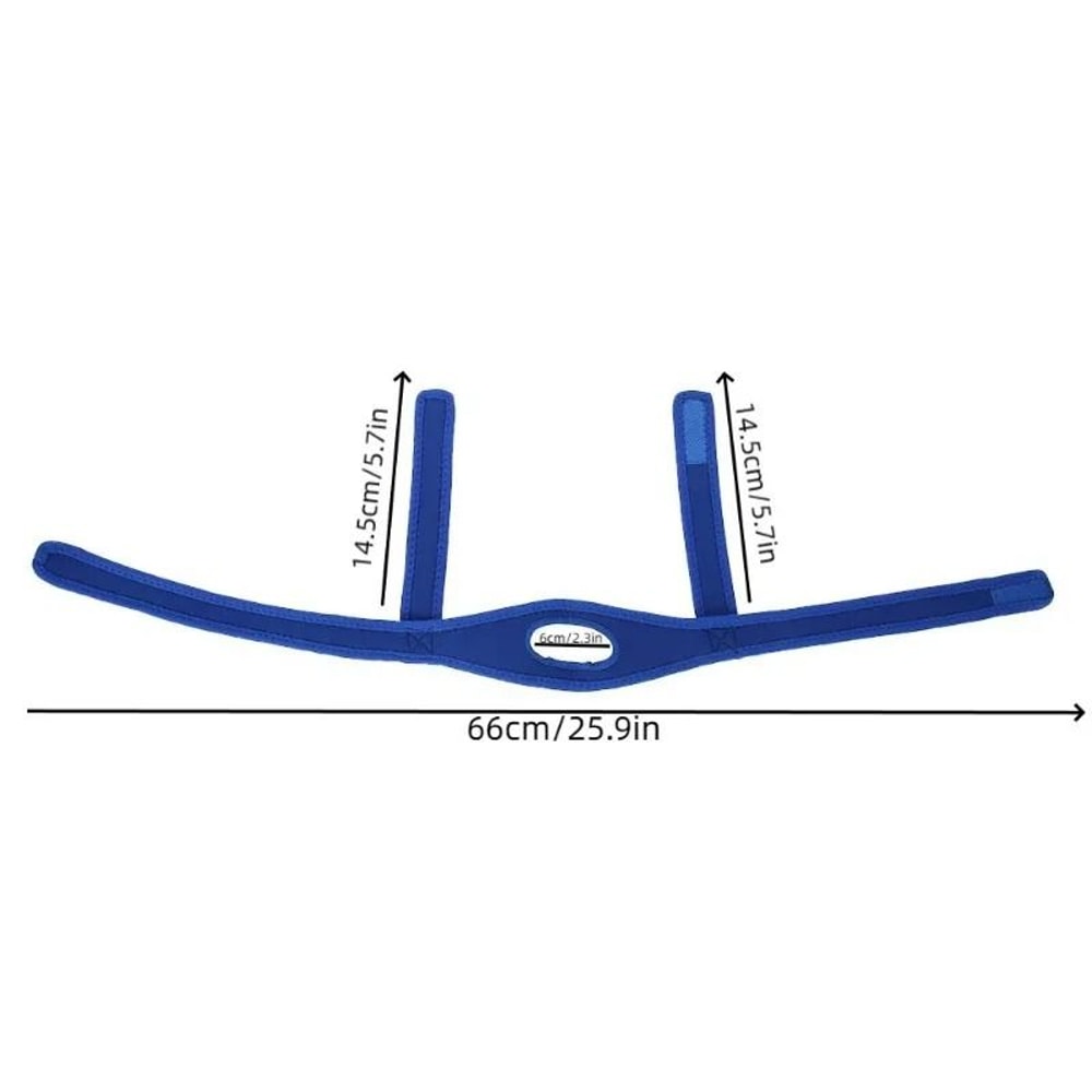 Neoprene Adjustable Anti Snore Chin Strap For Comfortable Night Support 5