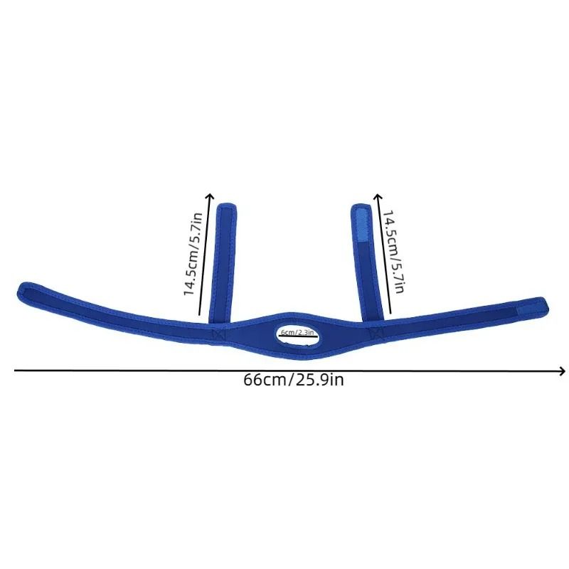 Neoprene Adjustable Anti Snore Chin Strap For Comfortable Night Support 5