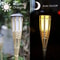 Solar Flickering Flame Torch Light For Backyard Bamboo Garden Decor 3