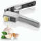 2 In 1 Garlic Press And Garlic Slicer Manual Kitchen Tool 4