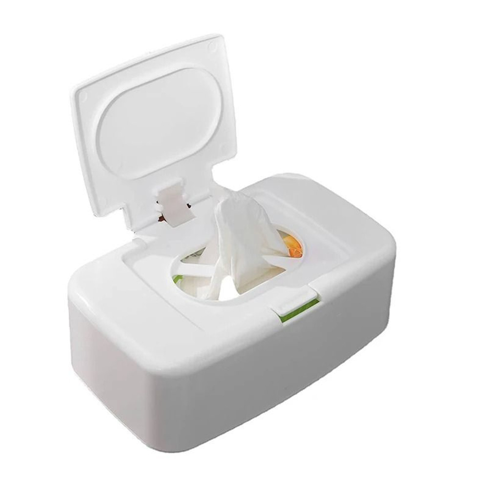 Portable Wet Tissue Box Wipes Napkin Storage Holder Container 2