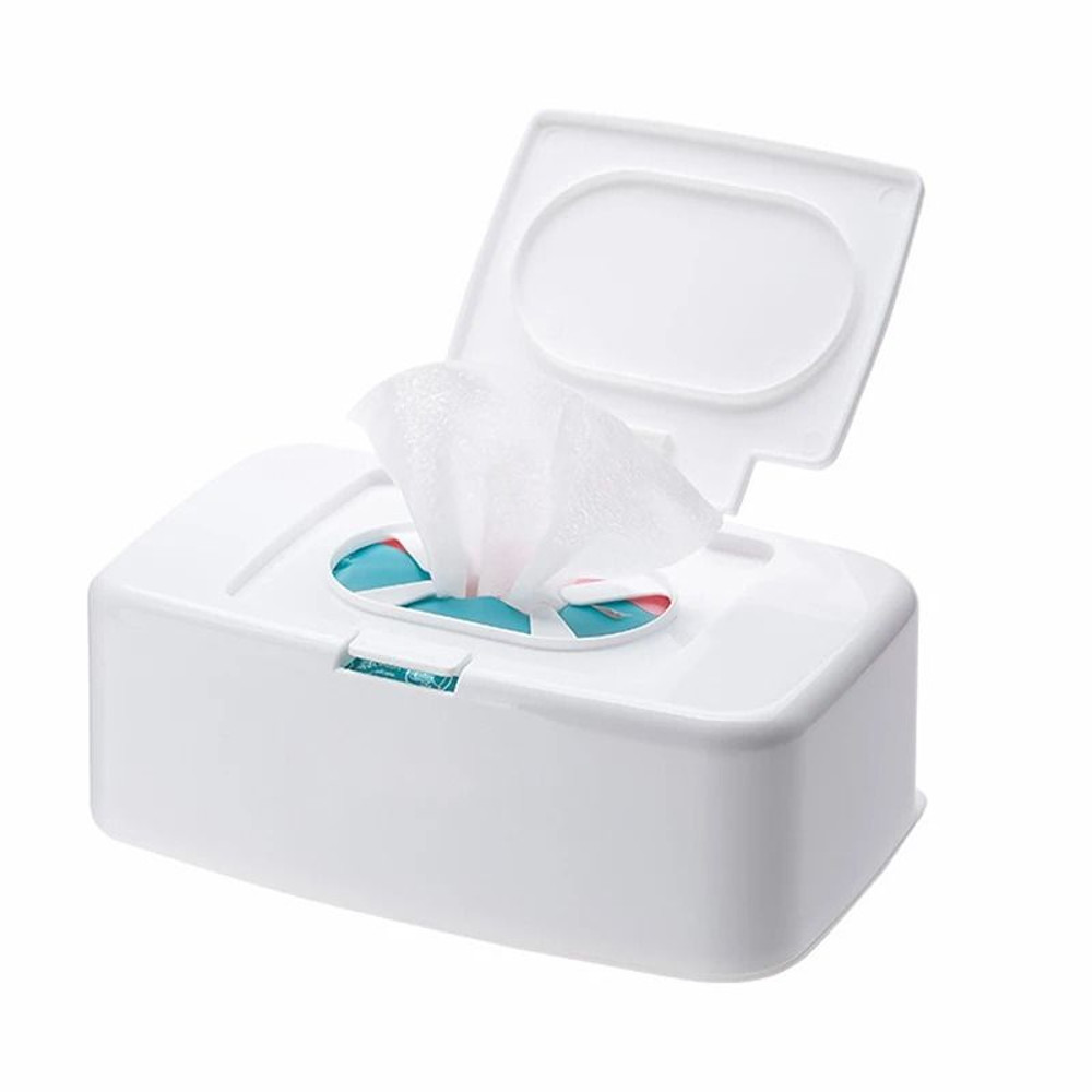 Portable Wet Tissue Box Wipes Napkin Storage Holder Container 4