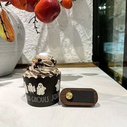 wooden small price display card set