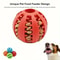 Dog Pet Food Treat Feeder Chew Tooth Cleaning Ball 0