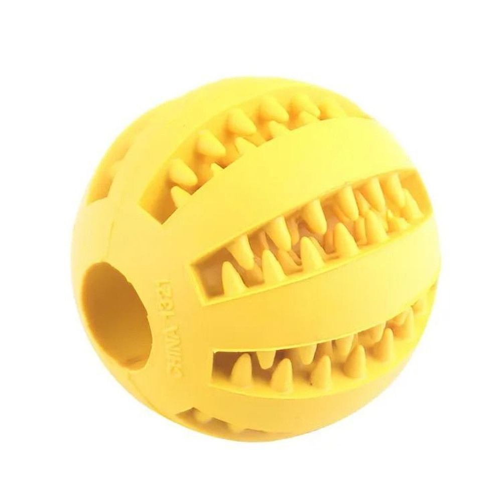 Dog Pet Food Treat Feeder Chew Tooth Cleaning Ball 9