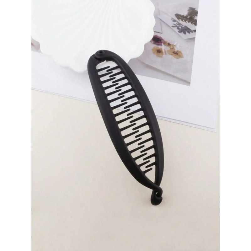 Large Hair Volume Amber Banana Clip Ponytail Clip 4