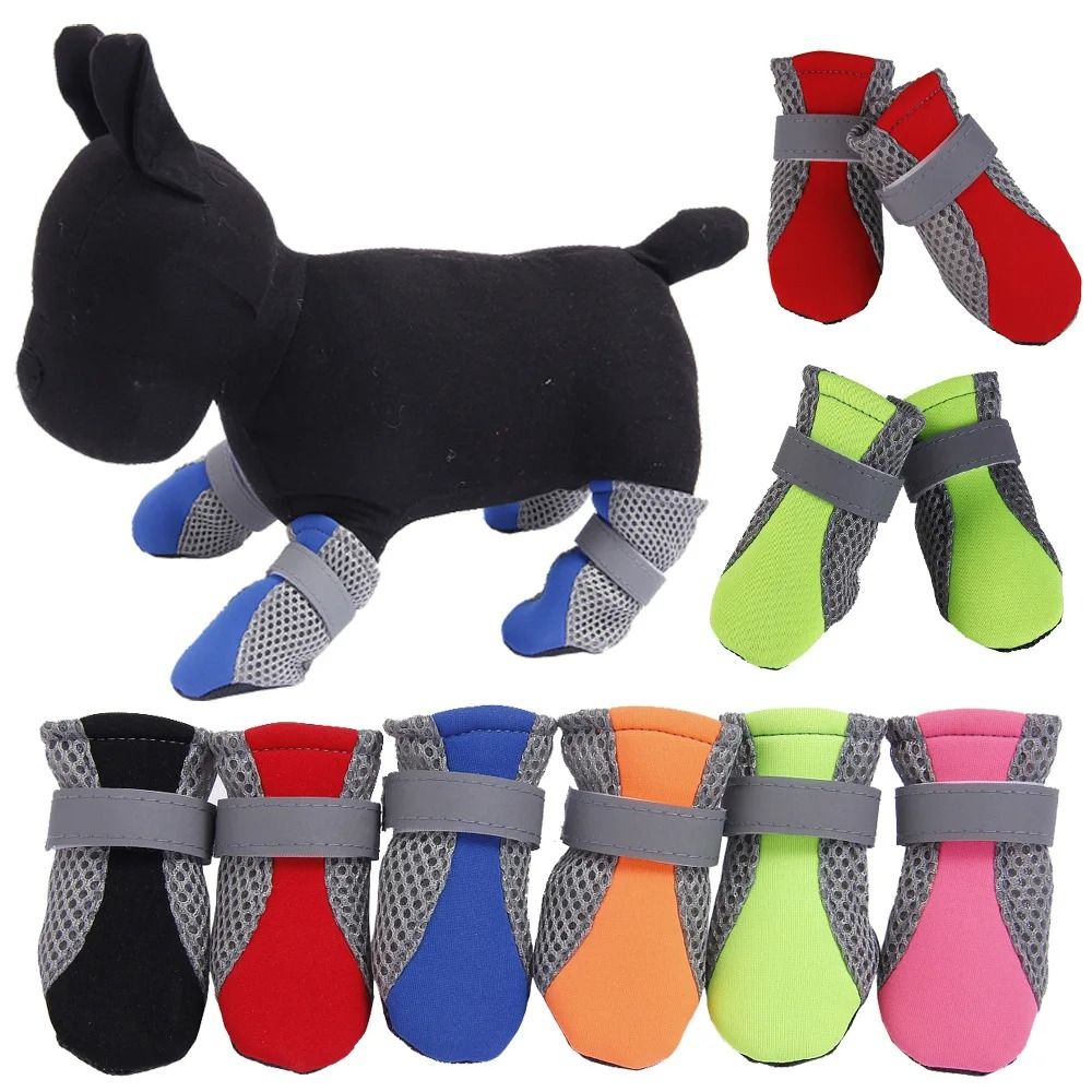 Pet Dog Waterproof Boots With Soft Outdoor Bottom 0