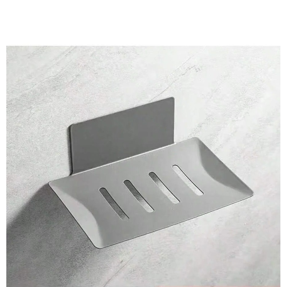 Black Carbon Steel Wall Mounted Soap Holder 5