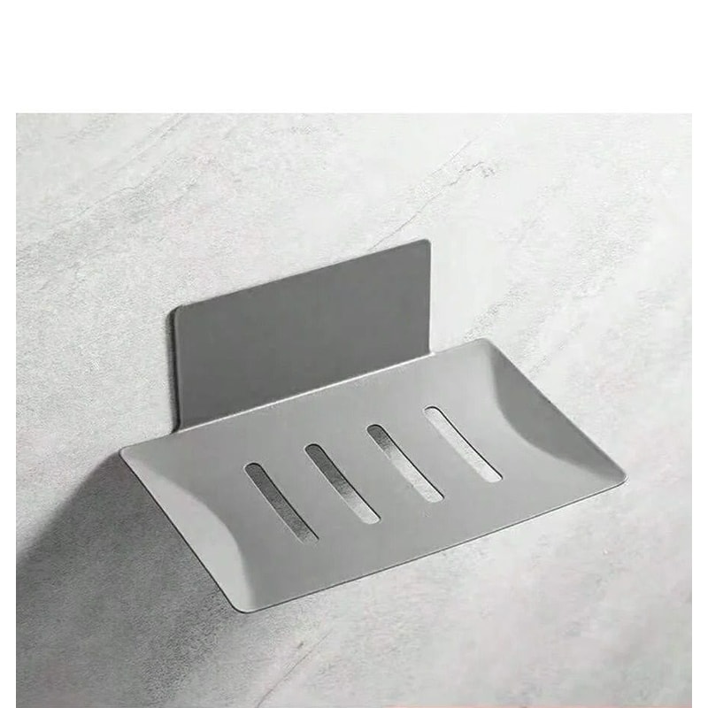 Black Carbon Steel Wall Mounted Soap Holder 5