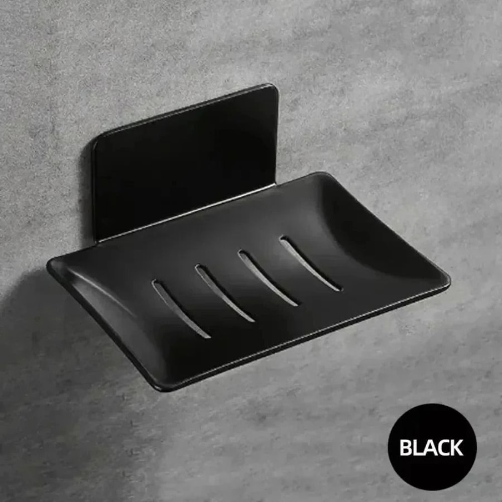 Black Carbon Steel Wall Mounted Soap Holder 6