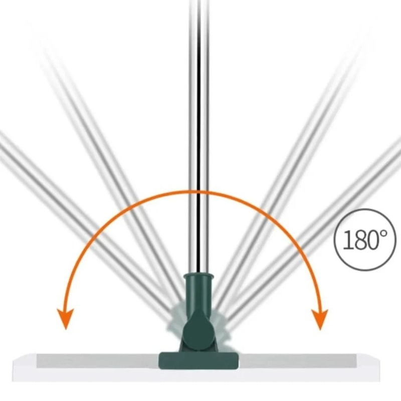 Silicone Floor And Bathroom Squeegee Scraper Broom Set 2