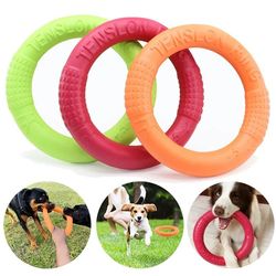 floating dog training ring toy