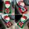 Santa Bathroom Decor Seat Cover Set 1