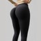 Women Seamless High Waist Yoga Leggings Elastic Slim Workout Pants 2