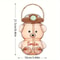 Cute Bear Large Capacity Water Bottle 1000ml Durable Kawaii Drink Tumbler 3