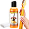 Guitar Care Oil Cleaner Kit With Polishing Cloth For Fretboard And Instrument Maintenance 0