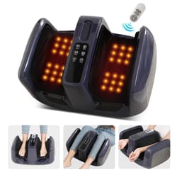shiatsu foot massager with heat and deep kneading comfort