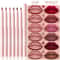 Long Lasting Waterproof Lip Liner Pen Set 6 Pieces For Precise Color Makeup 7