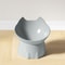 Elevated Cat Feeding Bowl With Tilted Design For Comfortable Eating 4