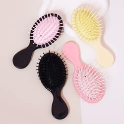 mini portable air cushion hair brush cute anti static hair tool