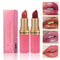Pearlescent Pink Glitter Velvet Lipstick Long Lasting Waterproof Shimmer Lip Color 3
