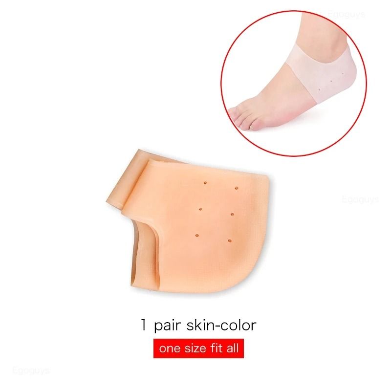 Silicone Gel Heel Protectors With Metatarsal Pads Foot Pain Relief And Blister Prevention 7
