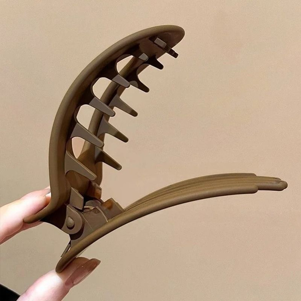 Elegant Matte Hair Claw Clip Premium Acetate Finish Women Hair Accessory 5