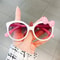 Oversized Bow Decor Kids Sunglasses Fun Party Travel Sun Glasses For Teens And Children 1