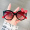 Oversized Bow Decor Kids Sunglasses Fun Party Travel Sun Glasses For Teens And Children 2