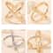 X Shaped Scarf Clip Stylish Multi Functional Scarf And Shawl Buckle 3