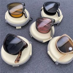 ultra light folding sunglasses unisex uv protection shades