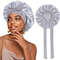 Satin Sleeping Bonnet With Stretchy Tie Band Adjustable Hair Cover For Women 12