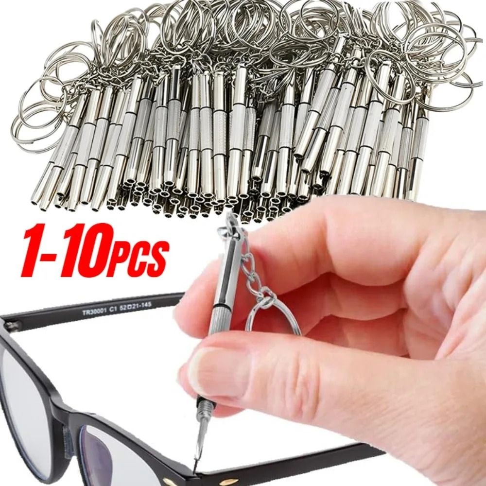 Portable Precision Screwdriver Kit For Eyeglasses Watches And Small Repairs 0