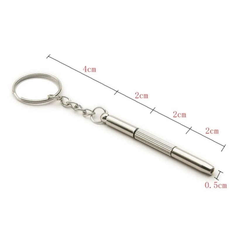 Portable Precision Screwdriver Kit For Eyeglasses Watches And Small Repairs 5