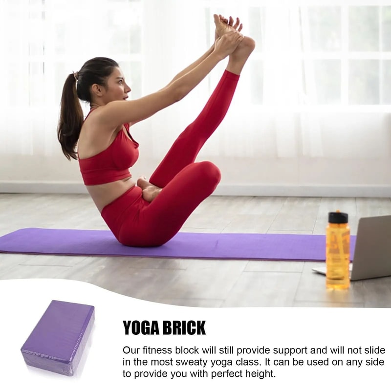EVA Foam Yoga Block For Stretching And Exercise Support 4