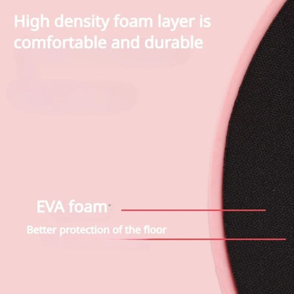 Yoga Slide Plate And Block Set For Core Strength And Full Body Coordination 5