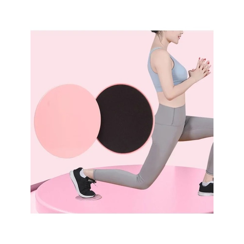 Yoga Slide Plate And Block Set For Core Strength And Full Body Coordination 6