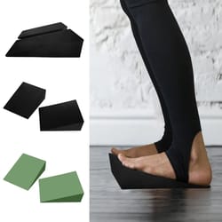eva foam yoga wedge block adjustable stretch slant board for fitness and yoga