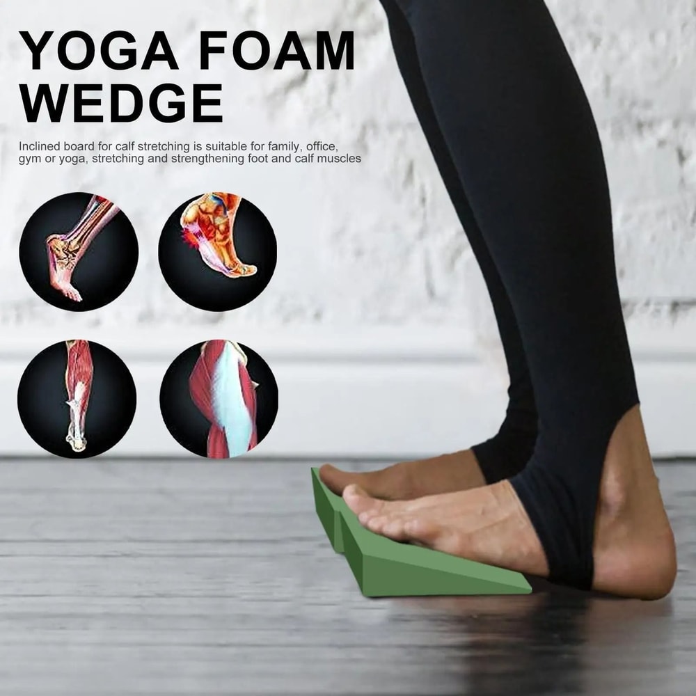 EVA Foam Yoga Wedge Block Adjustable Stretch Slant Board For Fitness And Yoga 2