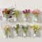 Cute Mini Vase Refrigerator Magnets Decorative Kitchen Accessories 2