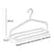 Scalable Plastic Clothes Hanger With Clip Space Saving Closet Organizer 6