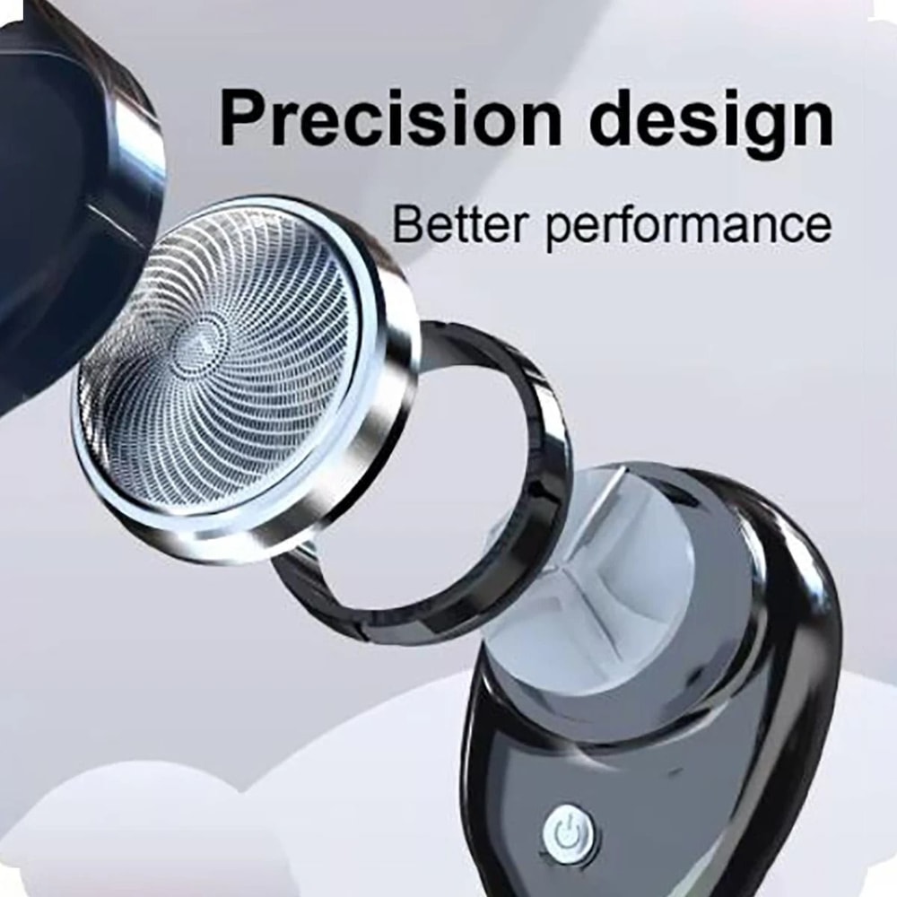 Travel Ease Compact Electric Shaver Pocket Razor For Beard Hair Face And Body 1