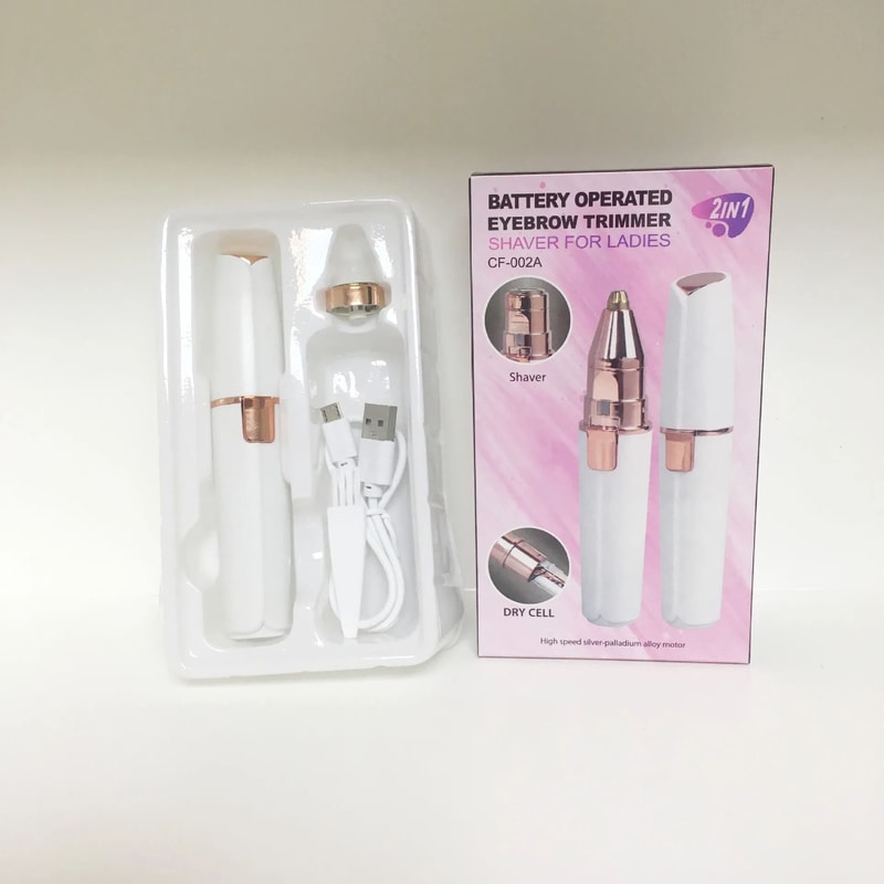 Smooth Touch Portable 2 In 1 Electric Epilator And Trimmer For Women 7