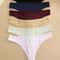 Soft Cotton Low Rise Thong Set For Women 5