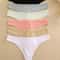 Soft Cotton Low Rise Thong Set For Women 7
