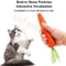 Carrot Squeak Chew Toy For Cats And Small Dogs 1
