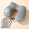 U Shaped Inflatable Travel Pillow With Press To Inflate Design 4