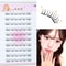 Easy Apply Self Adhesive Individual Eyelashes Fluffy Cluster Lashes 4
