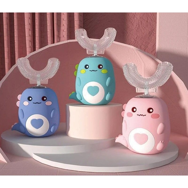 Rechargeable 360 Degree U Shaped Kids Electric Toothbrush 0