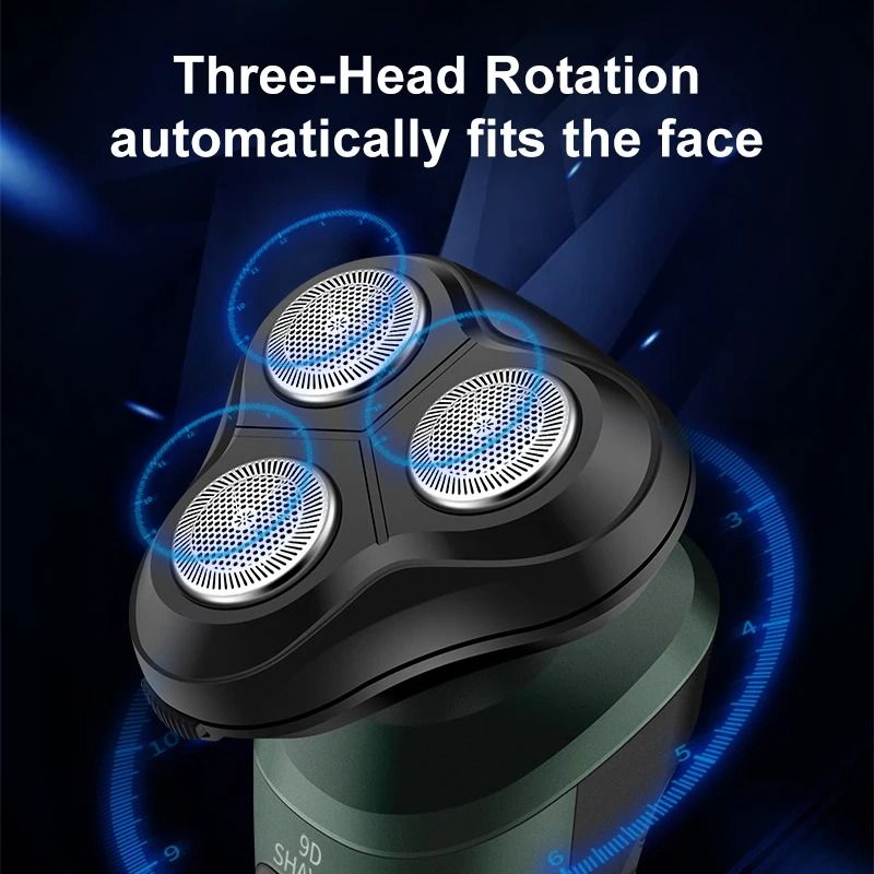 Electric Shaver USB Rechargeable Full Body Washable Razor 1